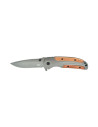 Coltello tascabile SCK in acciaio e manico in legno (21 cm.)