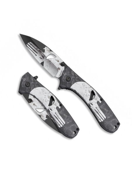 Temperino teschio punitore Albainox...