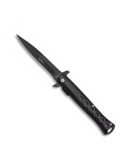 Rasoio a clip nero assistito