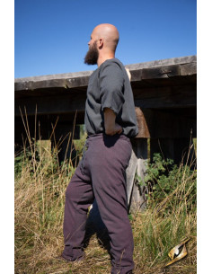 Pantalone vichingo a spina di pesce modello Arvid,... 2