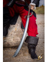 Sciabola da pirata ricurva tipo Falchion (90 cm.)