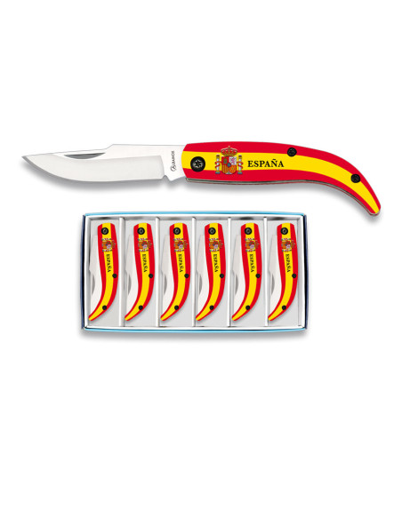 Set di 6 coltelli scudo spagnolo,...