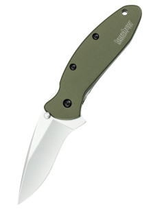 Coltello tascabile Kershaw Scallion, verde oliva