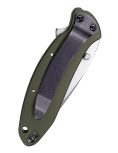 Coltello tascabile Kershaw Scallion, verde oliva 2