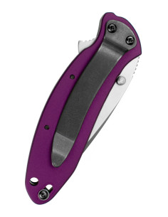 Coltello tascabile Kershaw Scallion, viola 2