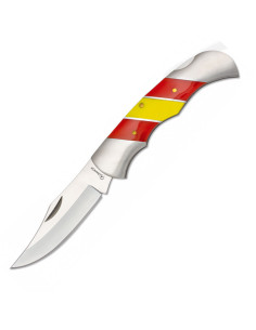 Coltello da tasca Spagna con manico in acciaio Albainox