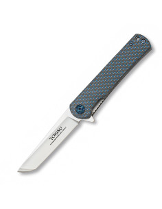 Coltello Tokisu in fibra di carbonio con manico in G10,...