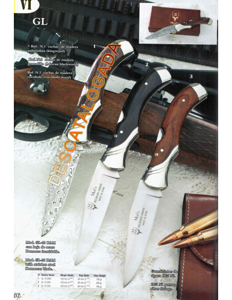 Coltello di bloccaggio Muela GL