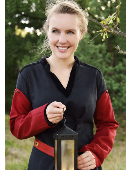 Maniche abito medievale con perni,...