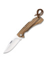 Coltello tascabile Albainox con manico in legno di Zebra