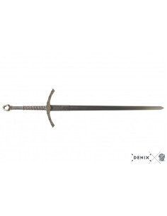 Spada medievale del XIV secolo con fodero