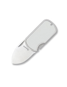 Coltello tascabile modello Dog Tag con clip, lama 4 cm.