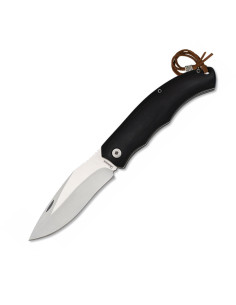 Temperino Albainox stamina nero, con lama da 8,6 cm.