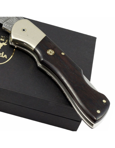 Coltello autobloccante con lama in...