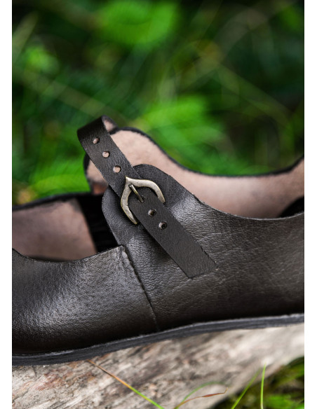 Scarpa da donna medievale Latchet,...