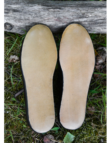 Scarpa da donna medievale Latchet,...