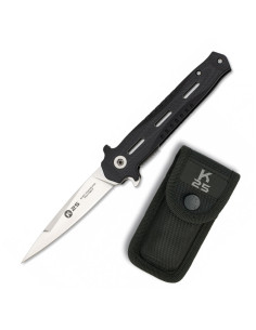Coltello tattico K25, manico G10, lama 8,5 cm.