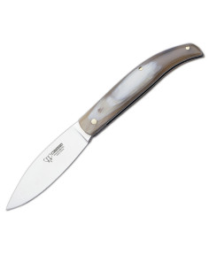 Coltello tascabile Pastora, manico in corno, lama 9,5 cm. 2