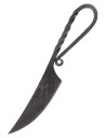 Coltello medievale forgiato a mano (21 cm.)