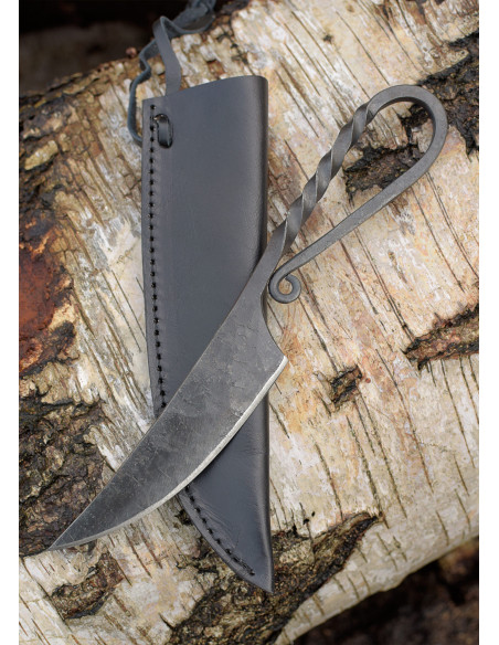 Coltello medievale forgiato a mano...