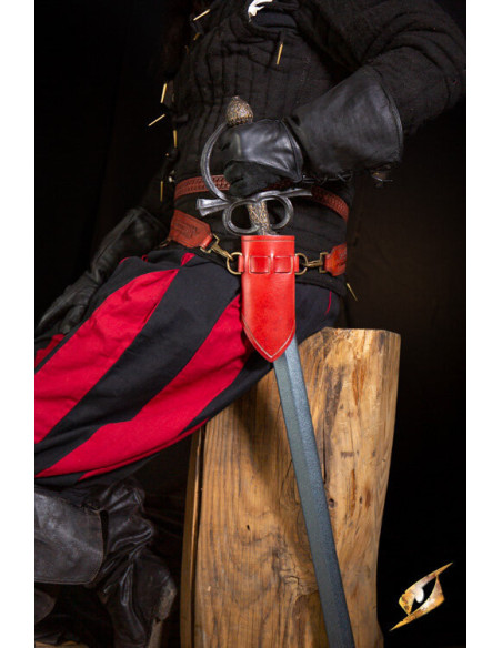 Baldric con anelli per spade smussate...