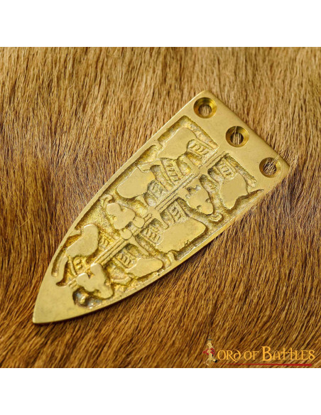 Punta decorativa per cintura vichinga...