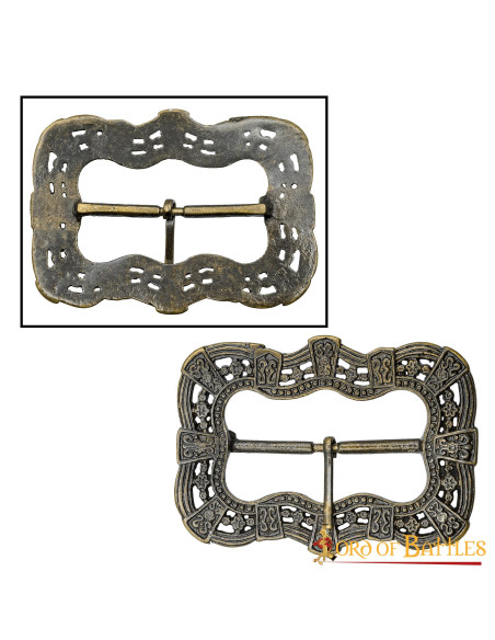 Fibbia per cintura pirata Jack Sparrow