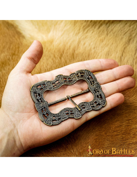 Fibbia per cintura pirata Jack Sparrow