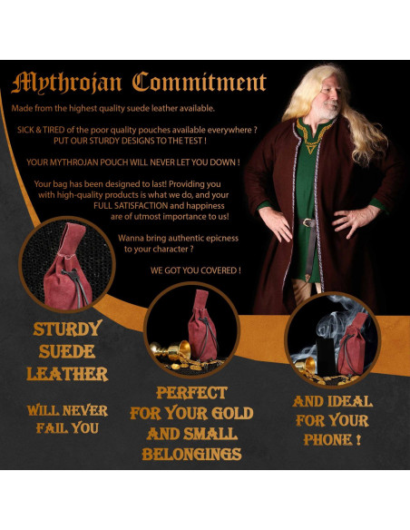 Borsa medievale per ricreativi - Vino...