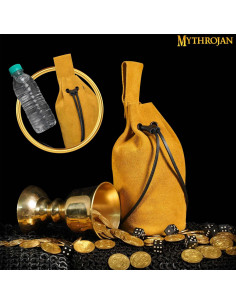 Borsa medievale per ricreativi - Giallo senape