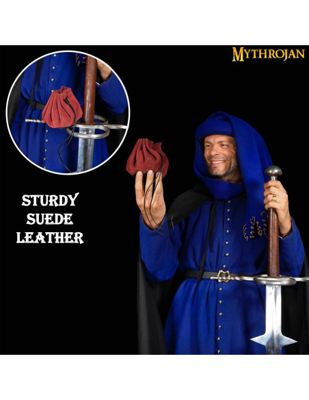 Borsa medievale per ricreazioni, oro...