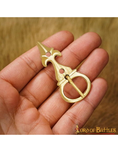 Set di 5 fibbie giglio medievali per...