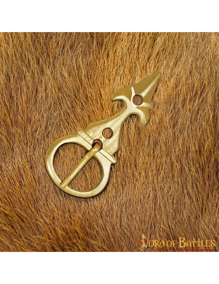 Set di 5 fibbie giglio medievali per...