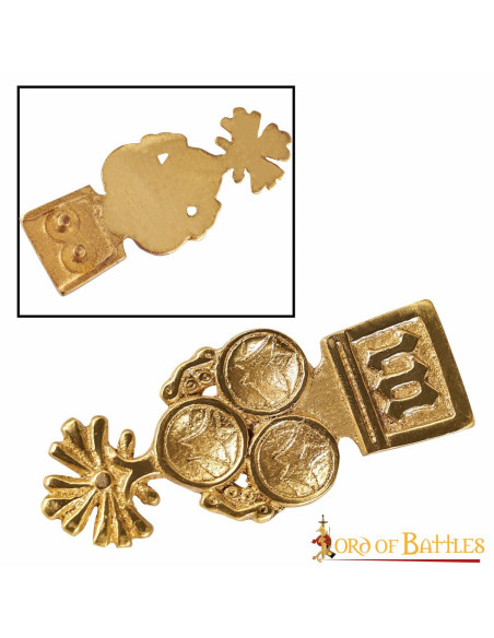 Trifoglio medievale decorativo per...