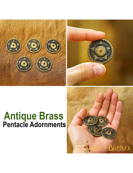 Set di 5 ornamenti pentagramma per...