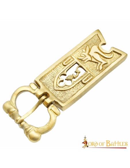 Fibbia in cardo per cinture medievali