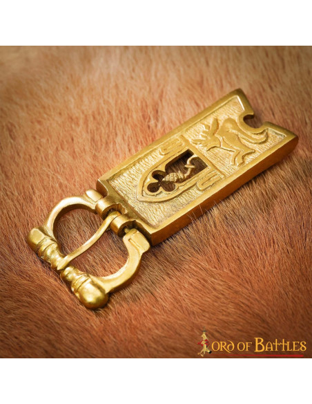 Fibbia in cardo per cinture medievali