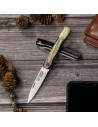 Coltello tascabile Mini Vendetta, manico in corno di toro