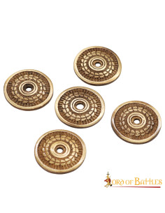 Set di 5 ornamenti di corona d'alloro per vestiti, pelle... 2