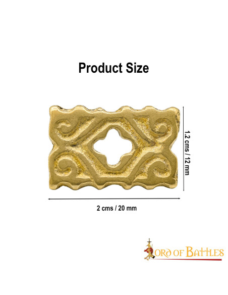 Set di 5 quadrifogli medievali...