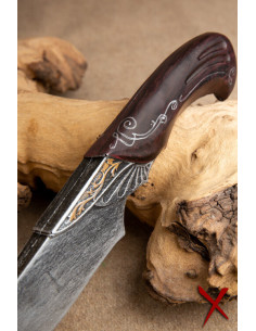 Coltello da lancio pipistrello Chiroptera per LARP 2