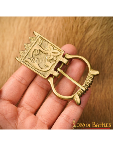 Fibbia e finitura floreale per...