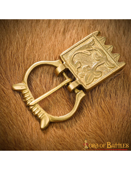 Fibbia e finitura floreale per...