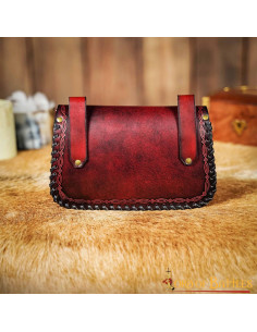 Borsa dello Stregone Medievale, tipo marsupio, in pelle -... 2