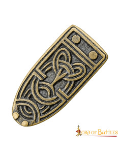 Punta decorativa per cinture celtiche e vichinghe