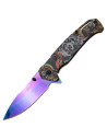 Terzo coltello tattico assistito, Purple Death