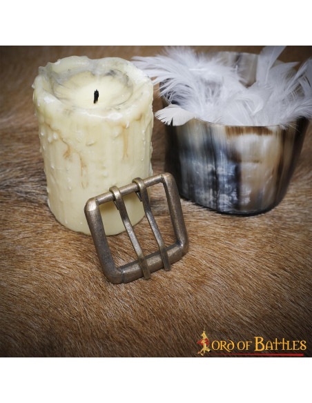 Set di 3 fibbie per cinture vintage a...