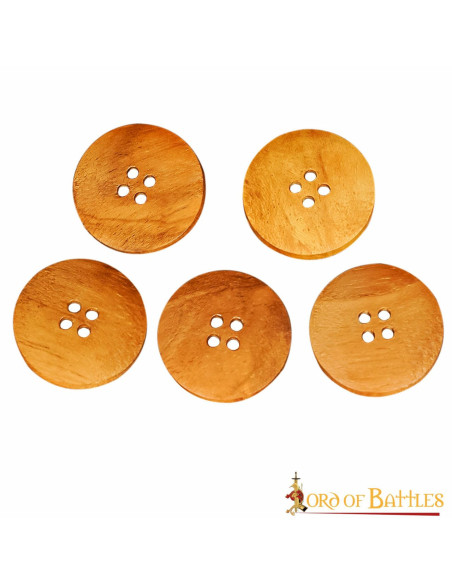 Set di 5 bottoni ideali per abiti...