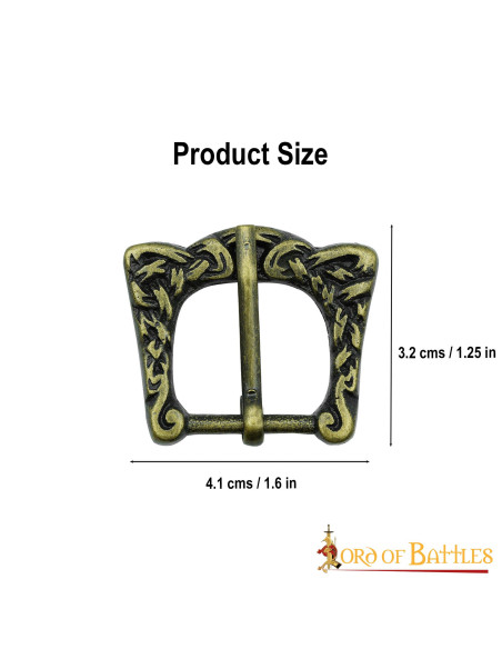 Set di 5 fibbie per cinture celtiche...