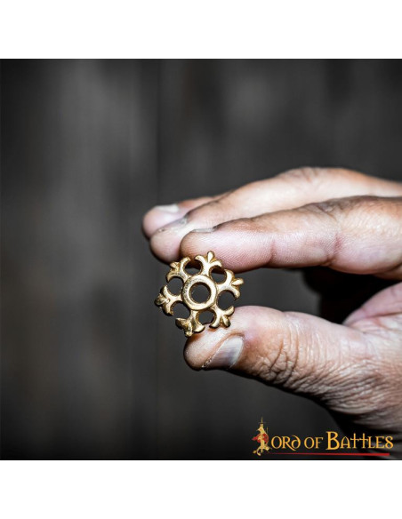 Set 5 fiori medievali per cinture e...